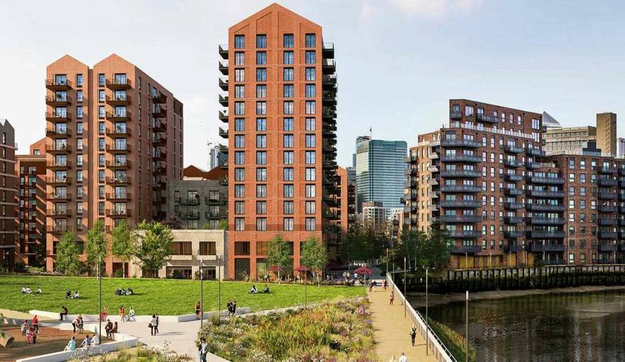Poplar Riverside London St William Apartments for sale in Poplar, E14