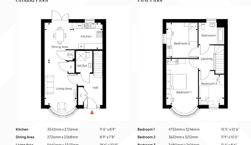 Plans Newbury Mews