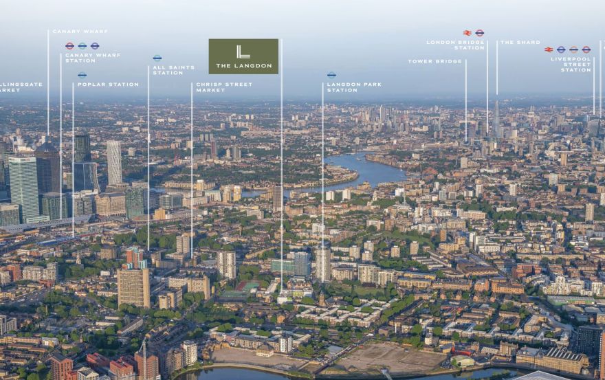 Site plan – The Langdon