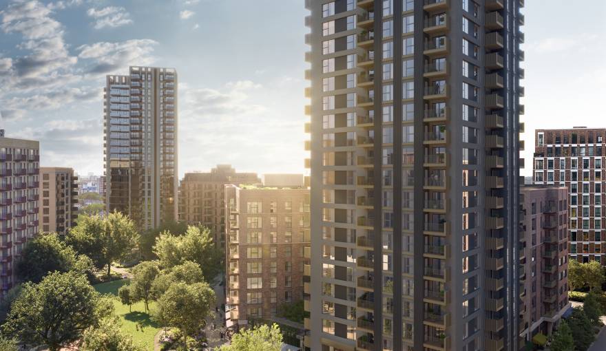 Park & Sayer, Elephant and Castle Apartments in Elephant and Castle, SE17 London