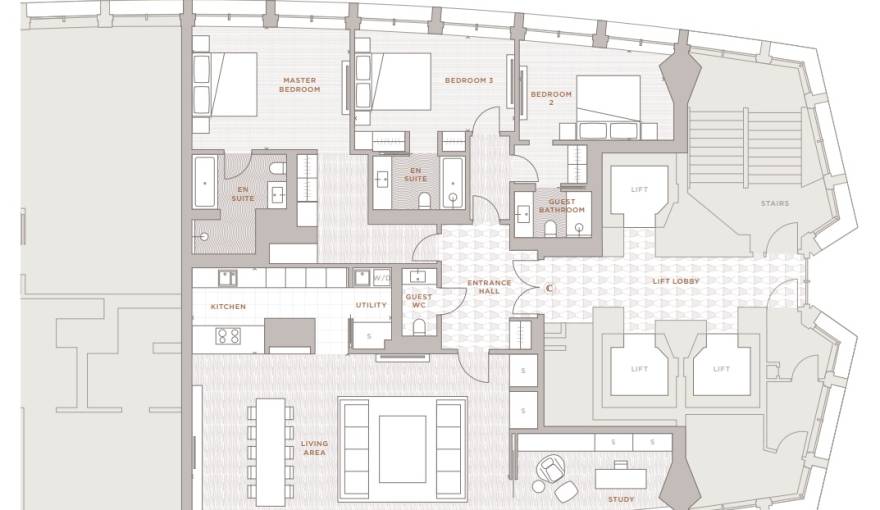 Plans Centre Point Residences