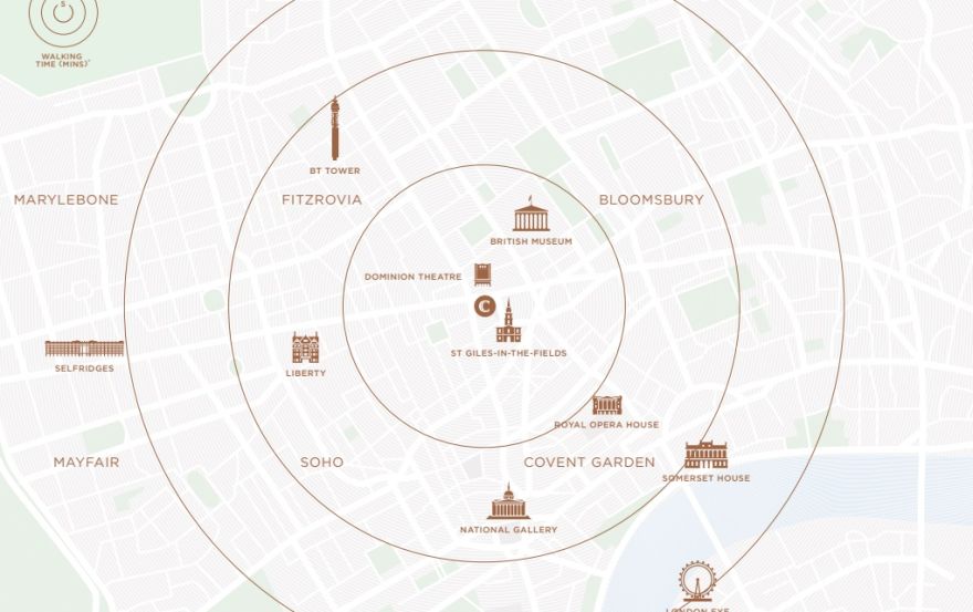 Site plan – Centre Point Residences