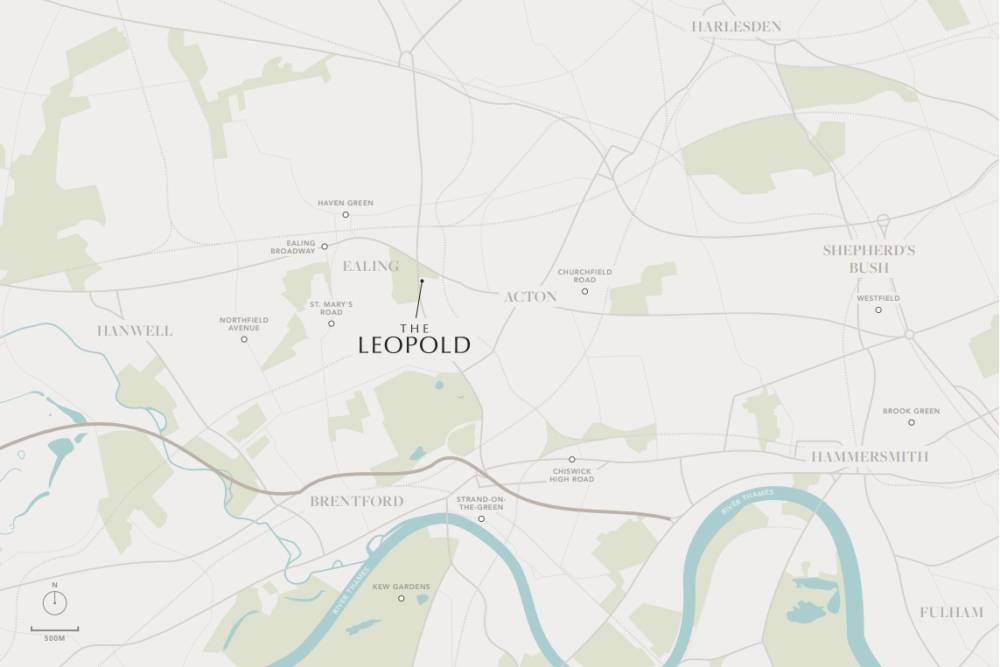 Site plan The Leopold#