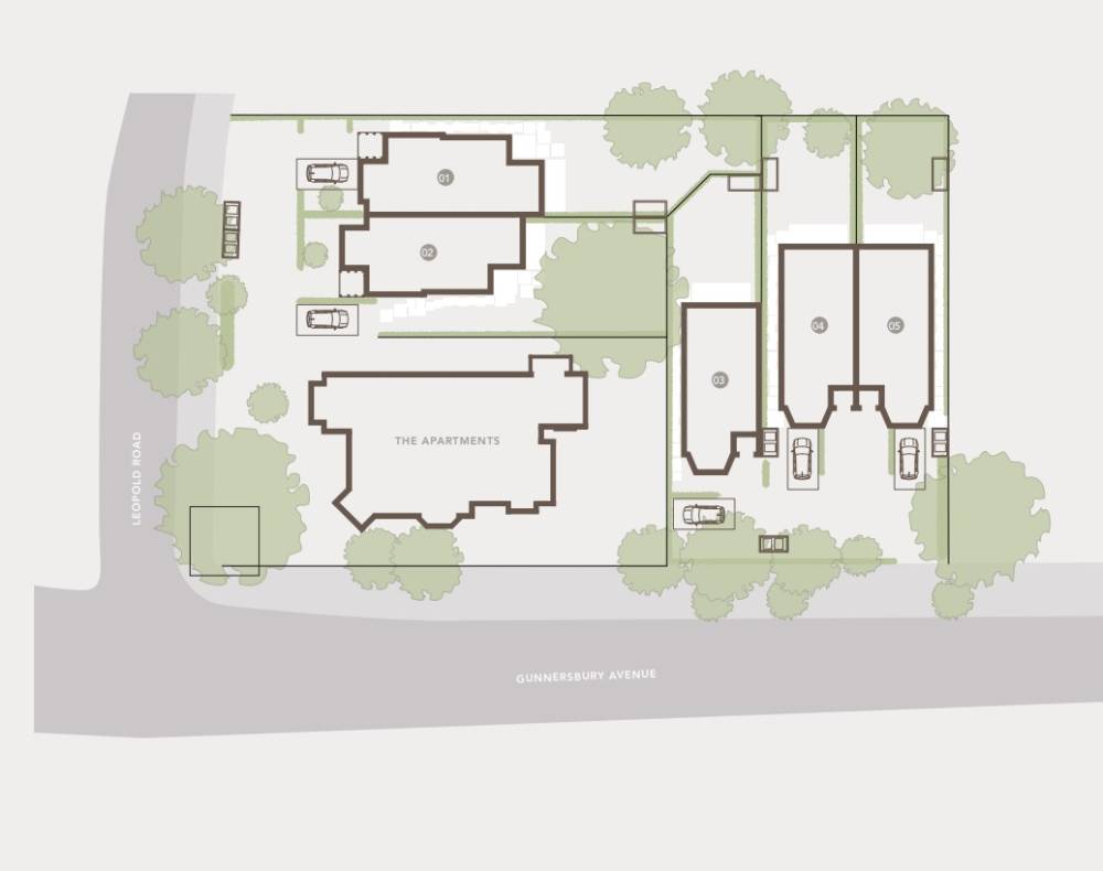 Site plan The Leopold#