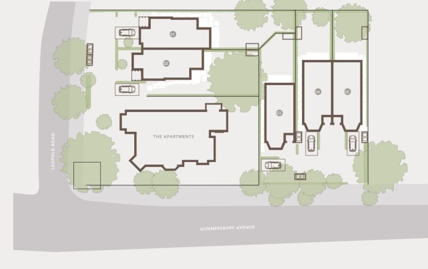 Site plan – The Leopold