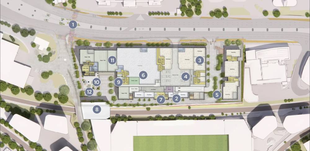 Site plan Brentford Works#
