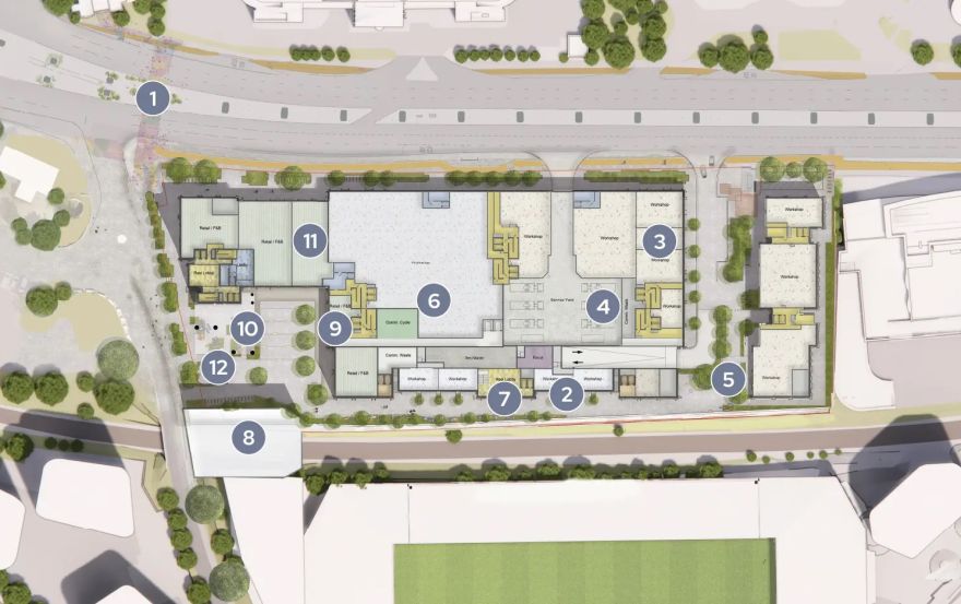 Site plan – Brentford Works