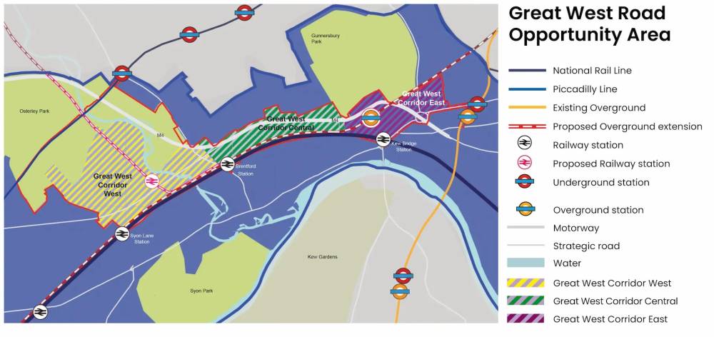 Site plan Brentford Works#