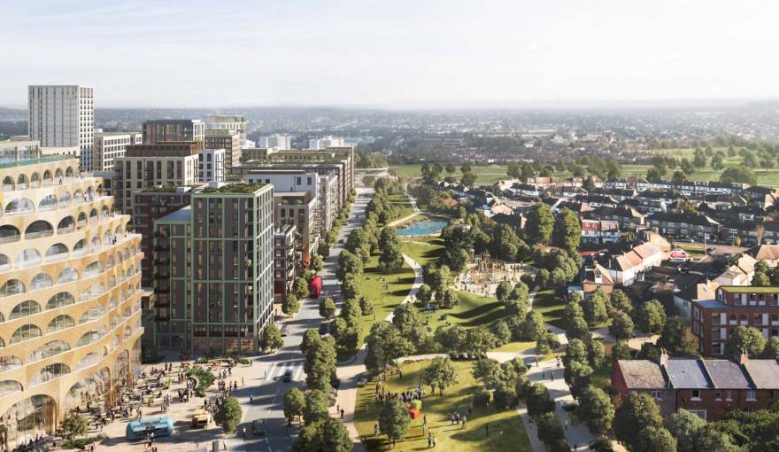 Brent Cross Town London | Argent Apartments/Houses for ...