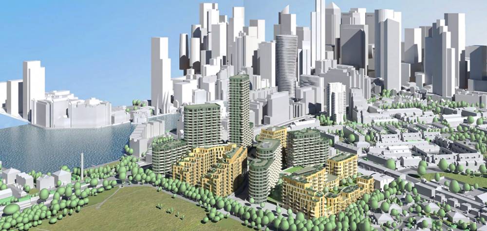 Site plan Crossharbour District Centre#