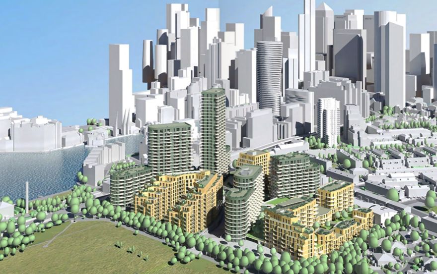 Site plan – Crossharbour District Centre
