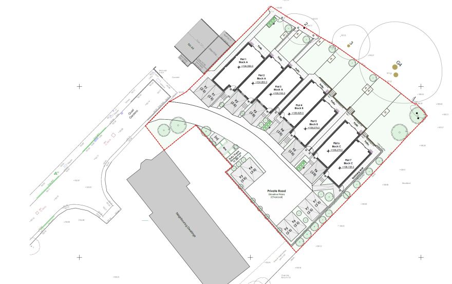 Site plan – Quail Gardens