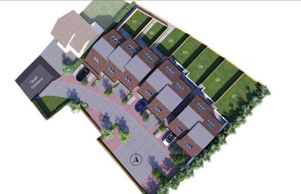 Site plan Quail Gardens#