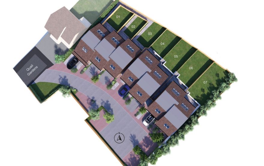 Site plan – Quail Gardens