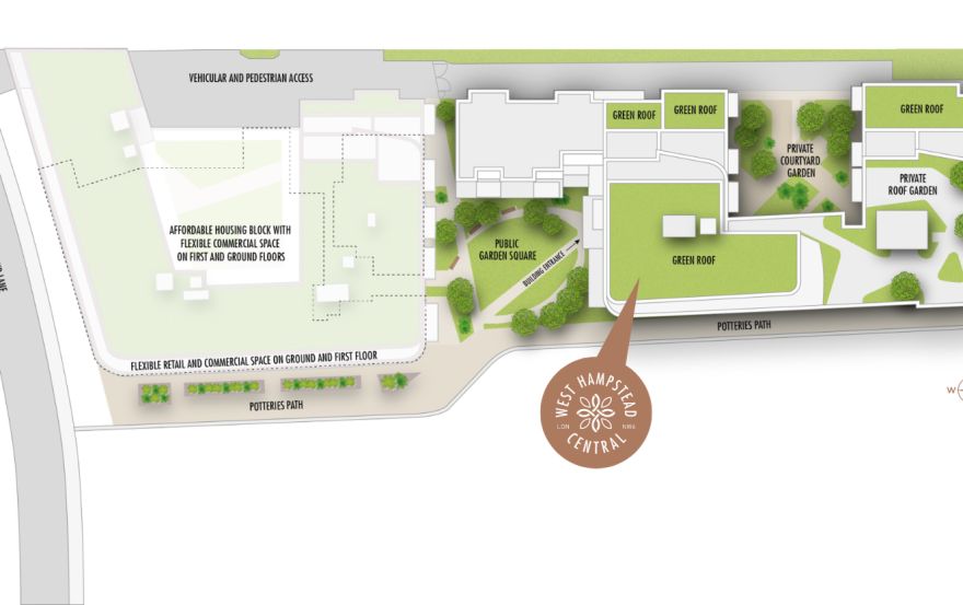 Site plan – The Central