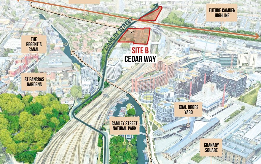 Site plan – Camley Street