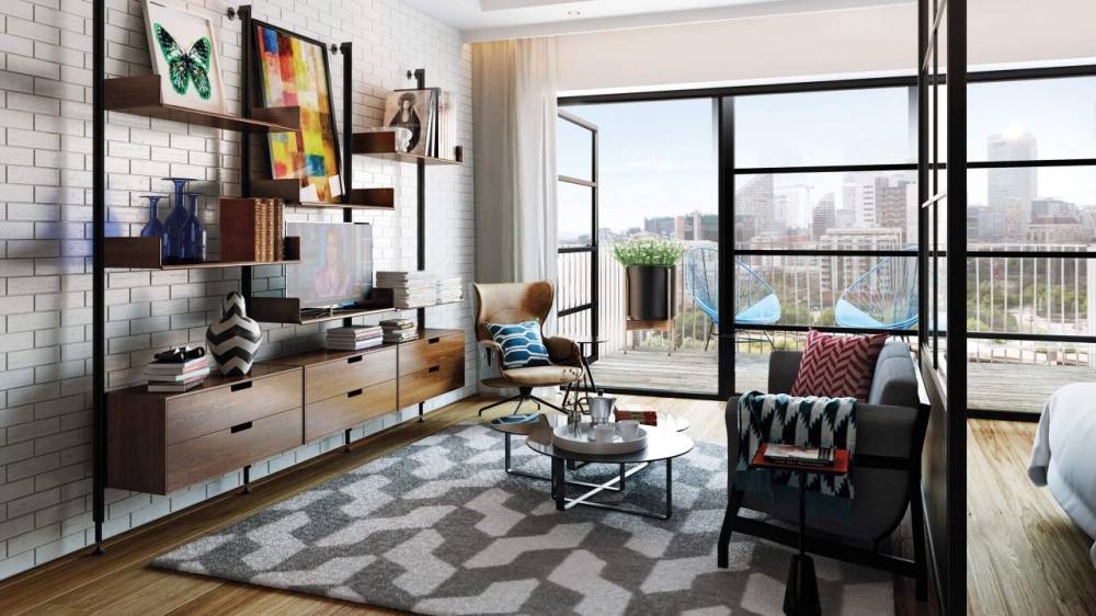 Interior design – London City Island#