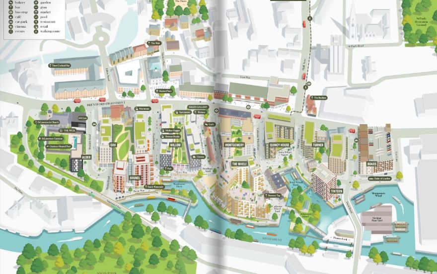 Site plan – Quincy House