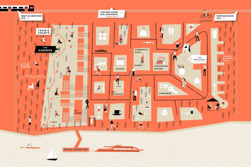 Site plan Riverscape#