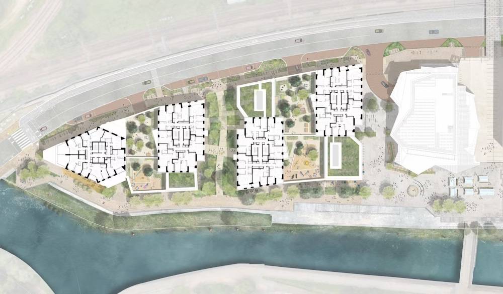 Site plan Stratford Waterfront#