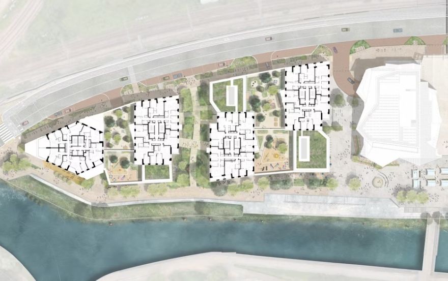 Site plan – Stratford Waterfront