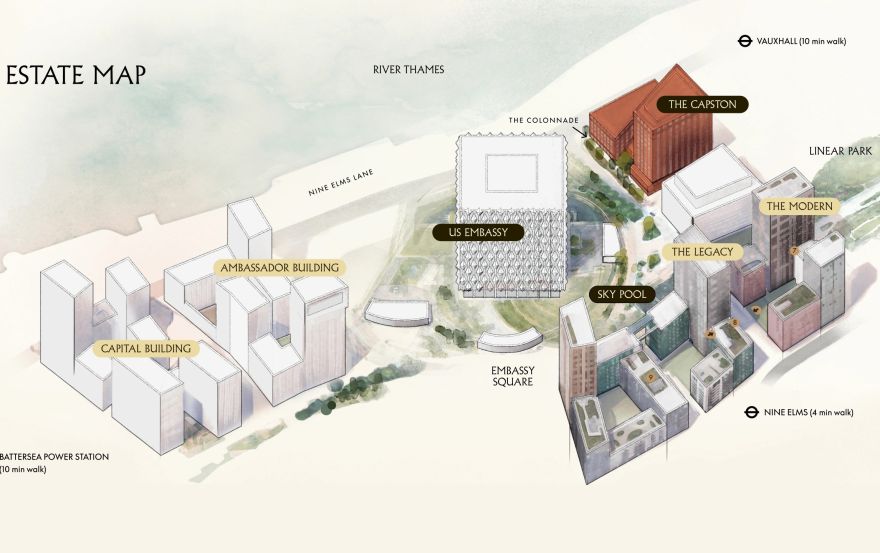 Site plan – The Capston