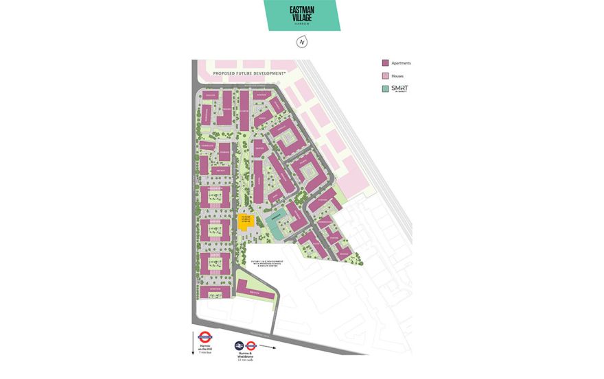 Site plan – Eastman Village