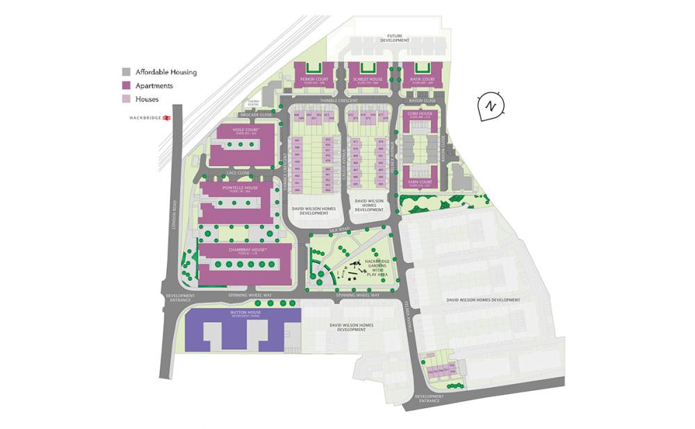 Site plan New Mill Quarter#