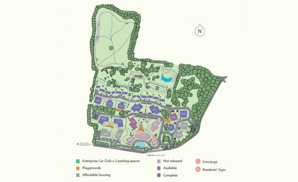 Site plan Ridgeway Views#