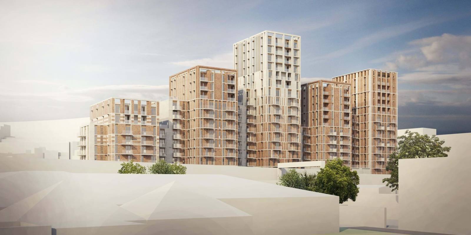 Gallery for New Mansion Square, London
