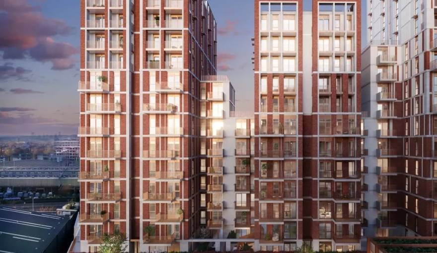 New Mansion Square Apartments in Battersea, SW8 London