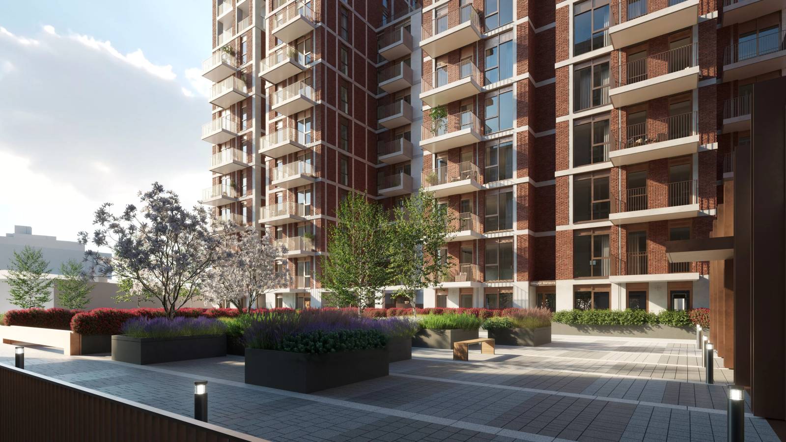 Gallery for New Mansion Square, London