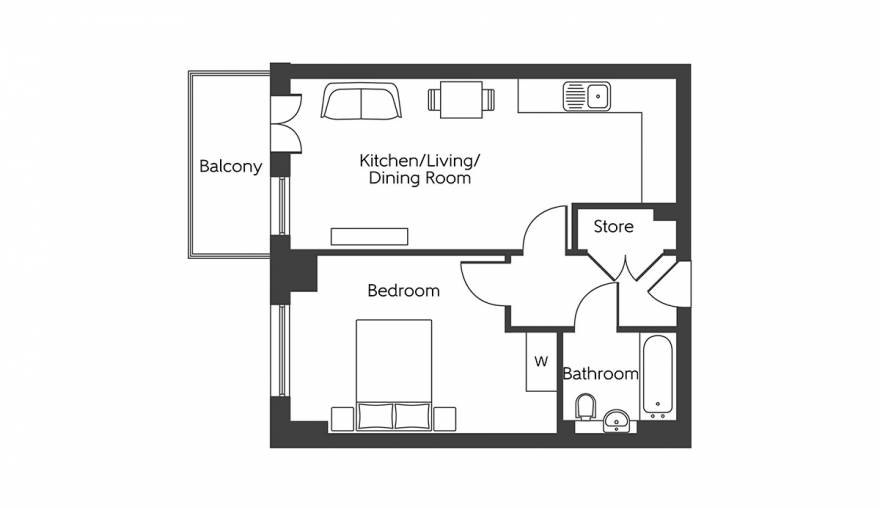 Plans Bluenote Apartments