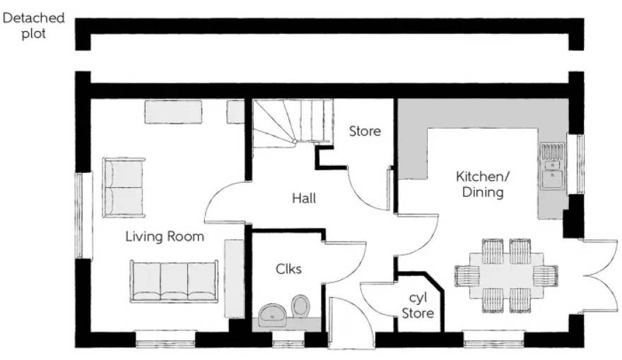 Plans Chilsey Grange