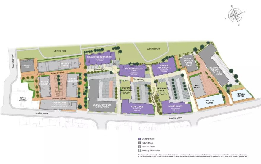 Site plan – Copperhouse Green