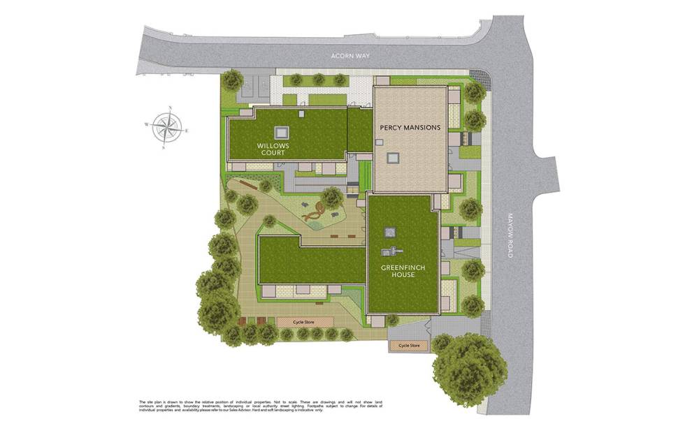 Site plan Dacres Wood Court#
