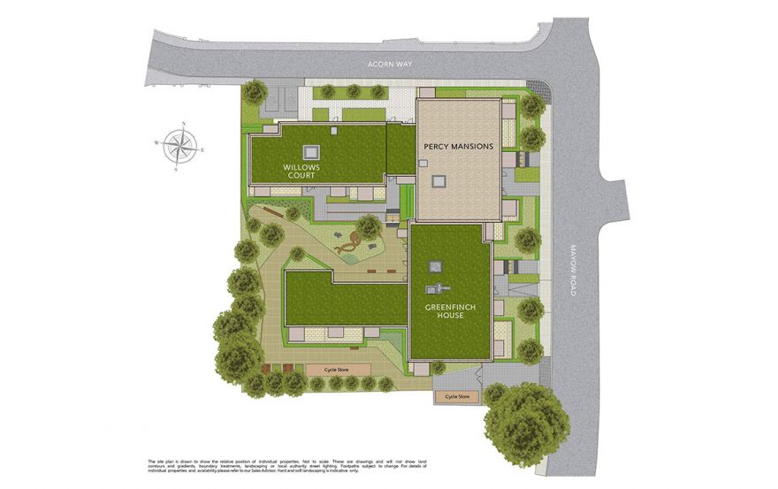 Site plan – Dacres Wood Court
