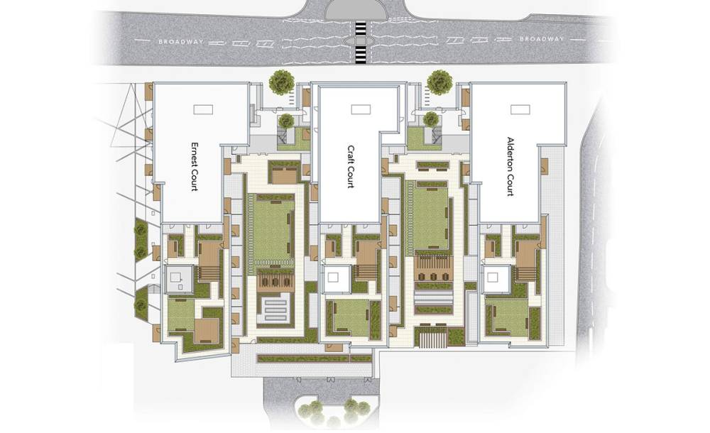 Site plan Eastside Quarter#