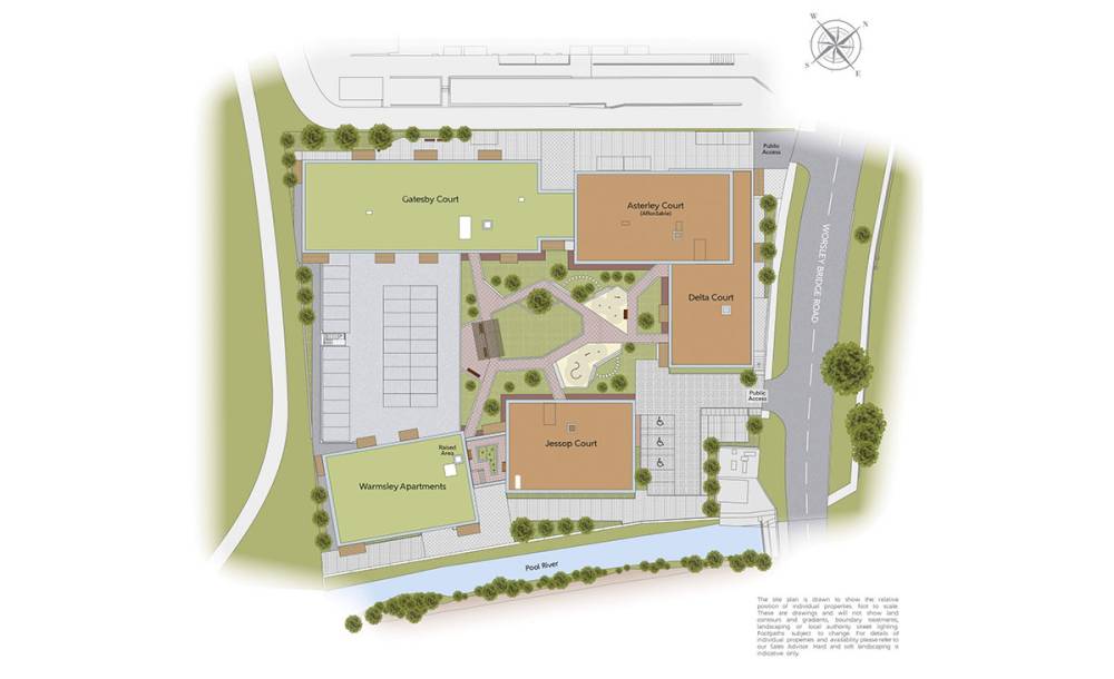 Site plan Maybrey Works#