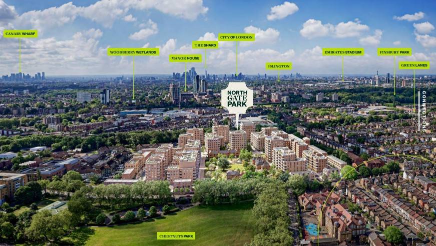 Site plan North Gate Park#