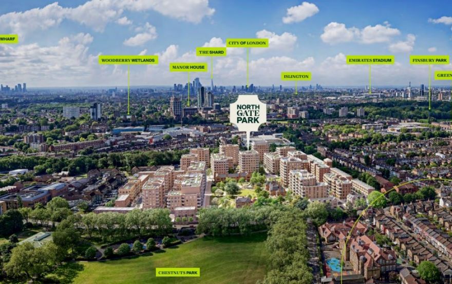 Site plan – North Gate Park