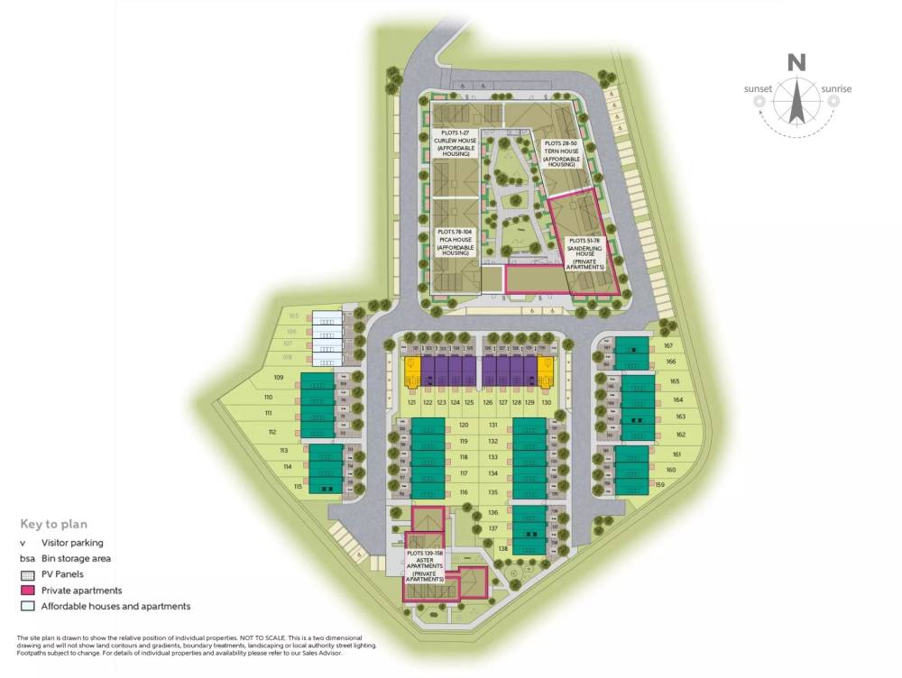 Site plan The Point at Eastbrooke Village#