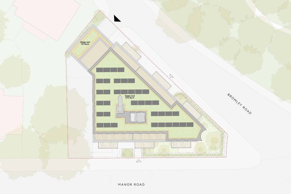 Site plan Bromley Road#