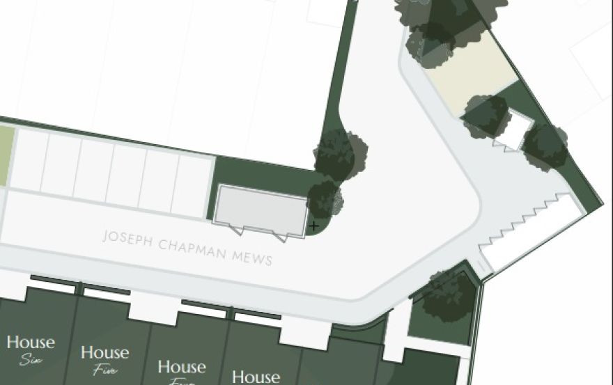 Site plan – The Chapman Collection
