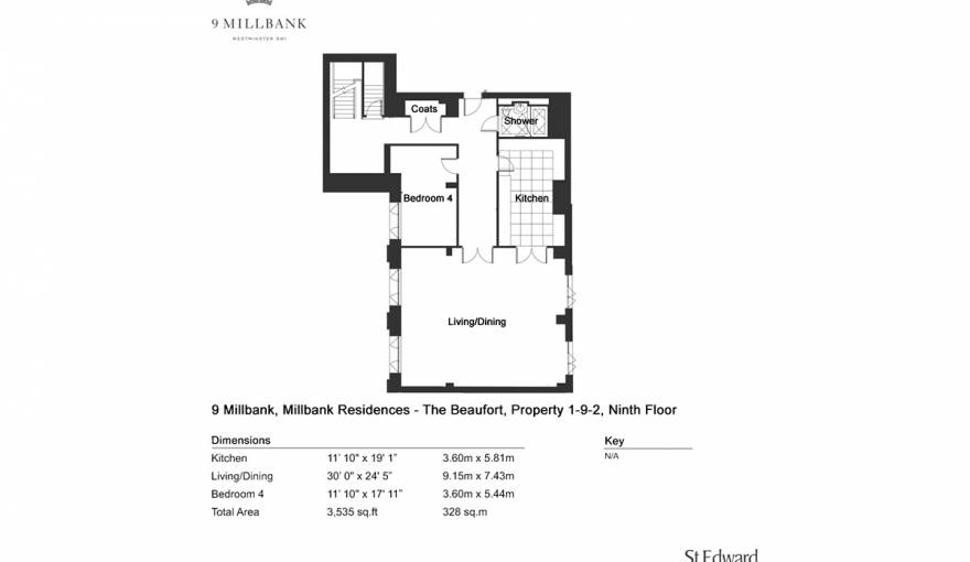 Plans 9 Millbank