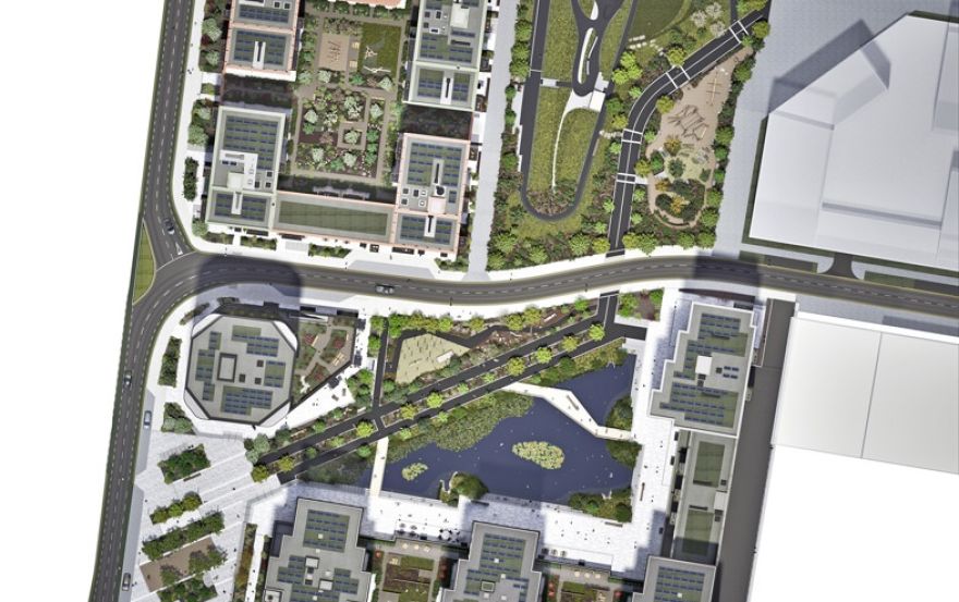 Site plan – Dagenham Green
