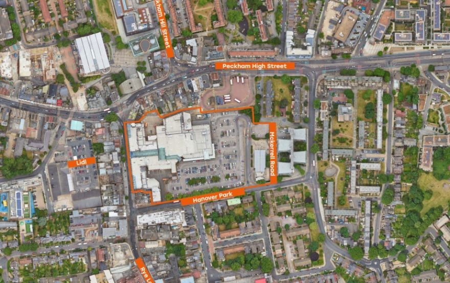 Site plan – Aylesham Centre