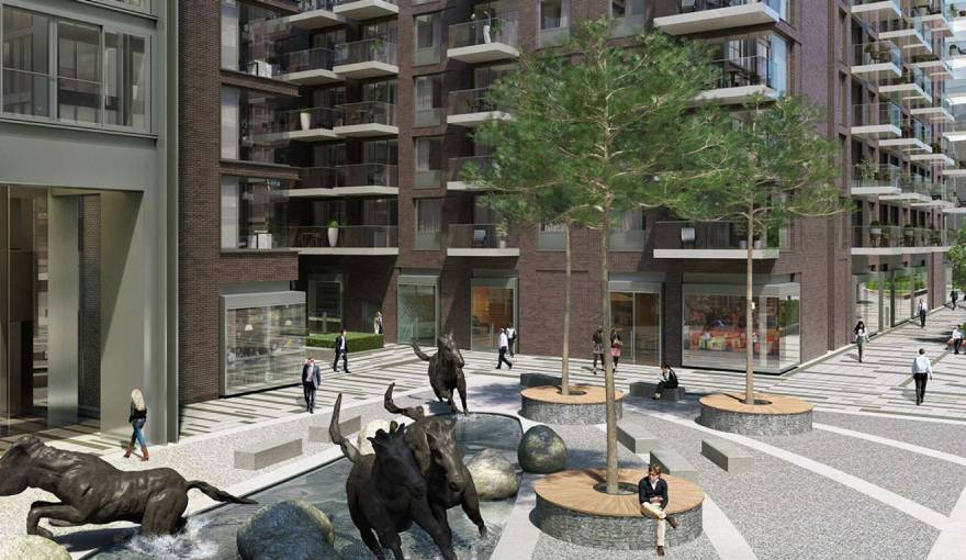 Goodmans Fields Apartments in Whitechapel, E1 London