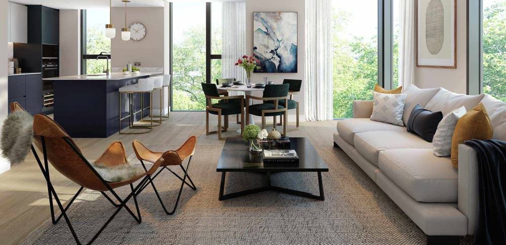 Interior design – South Quay Plaza (Harcourt Gardens)#