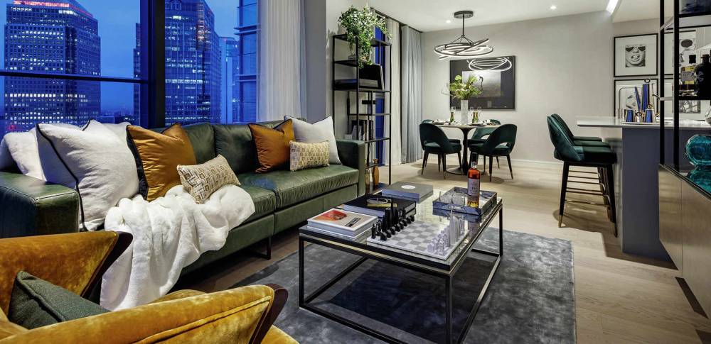 Interior design – South Quay Plaza (Harcourt Gardens)#